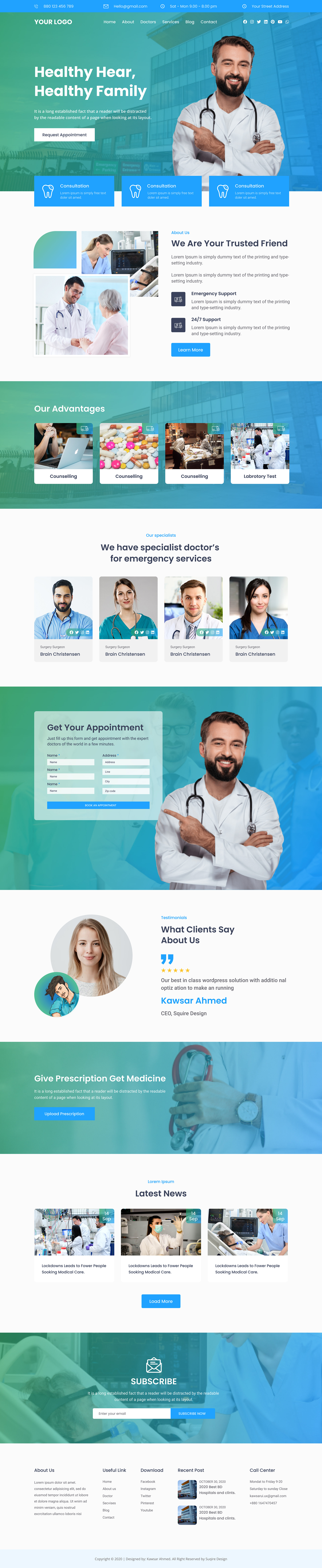 Tầm quan trọng của trang “Về chúng tôi” trong thiết kế website bệnh viện
