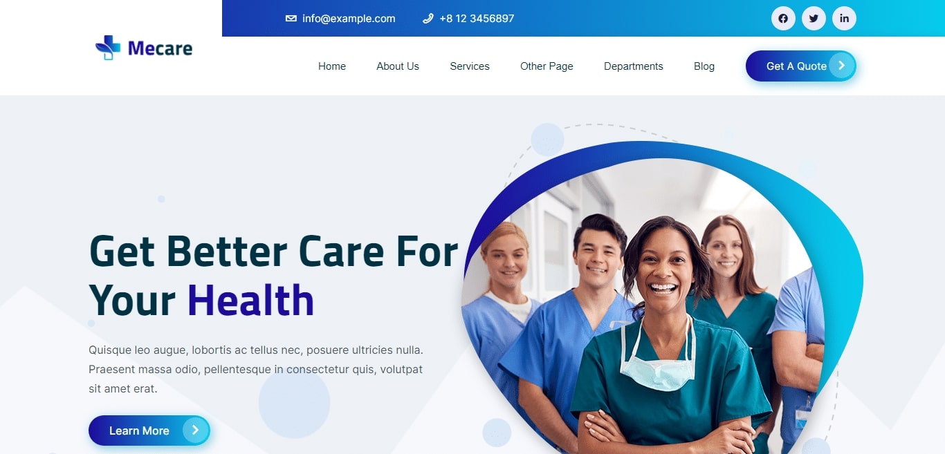 Xu hướng thay đổi layout thường xuyên trong thiết kế website bệnh viện