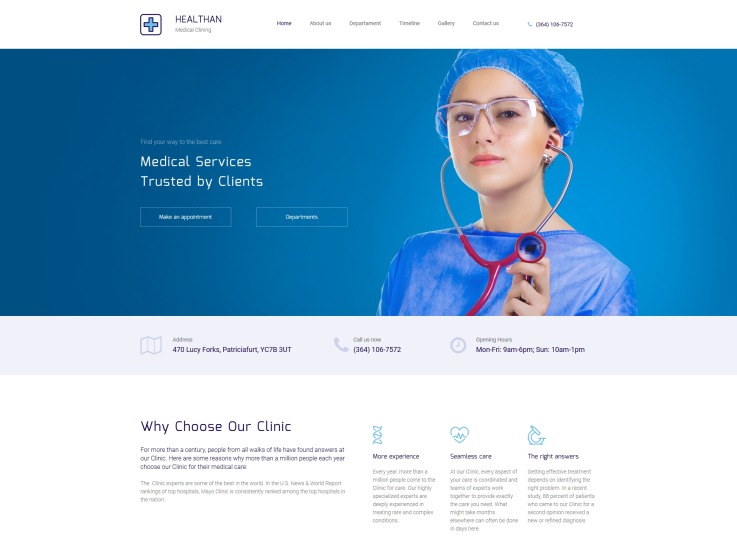 Nâng tầm thương hiệu phòng khám với thiết kế website phòng khám sáng tạo