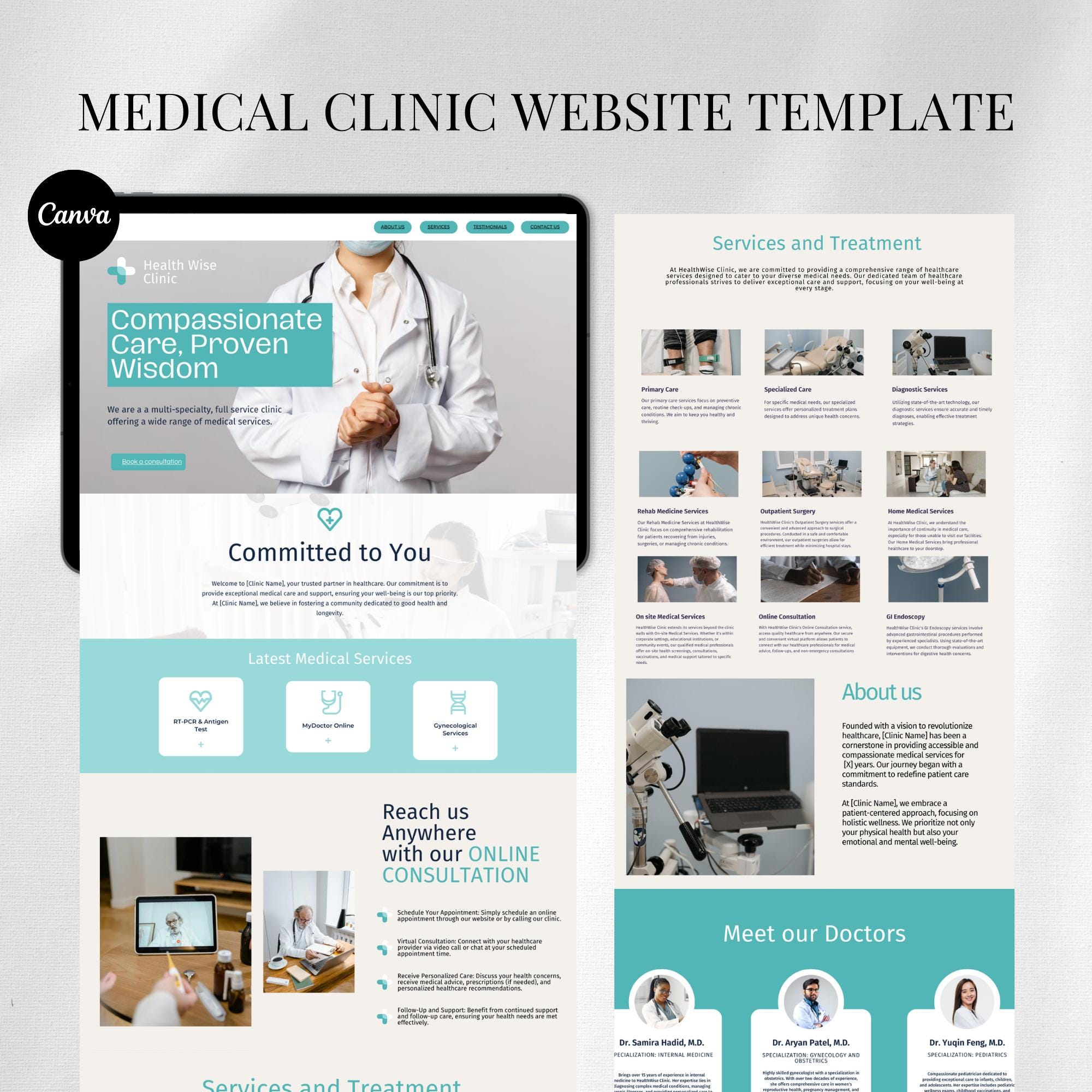 Thiết kế website phòng khám đột phá với công nghệ AI ChatGPT