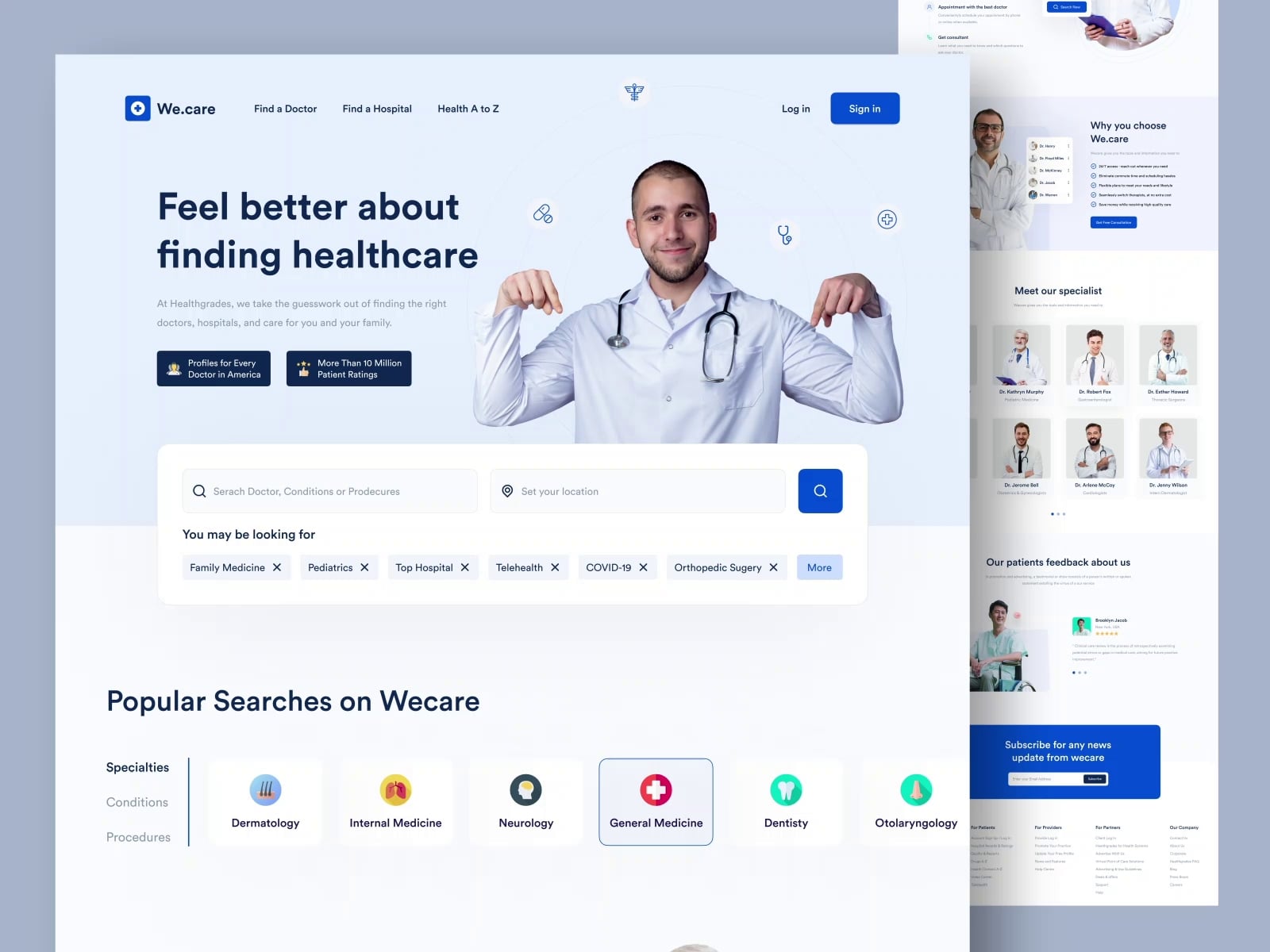 Thiết kế website phòng khám: Hướng dẫn tạo popup khảo sát ý kiến bệnh nhân