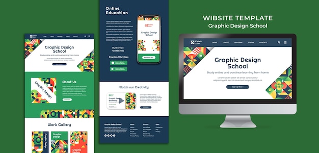 Thiết kế website trường học: Phát triển kênh học tập đa phương tiện