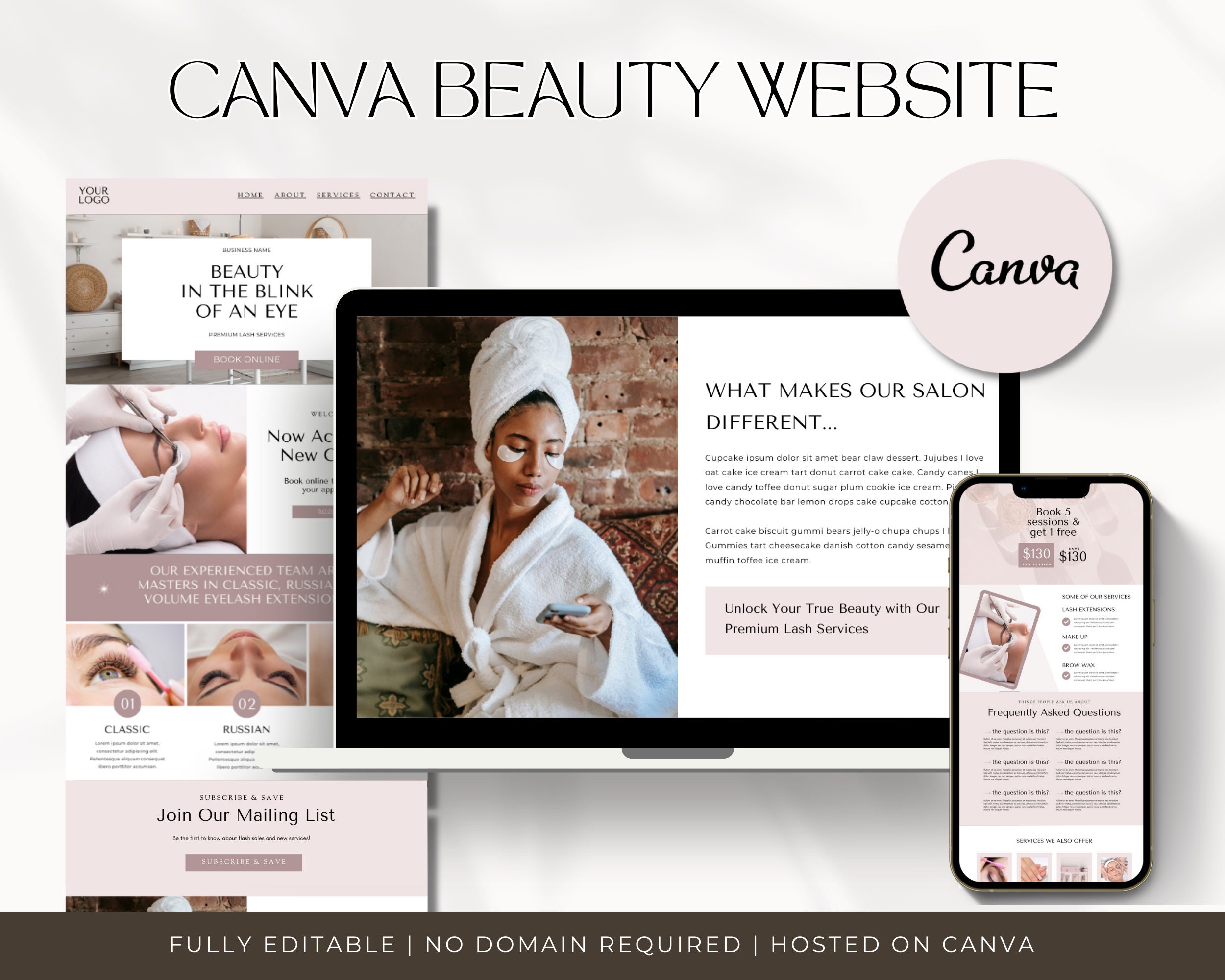 Ứng dụng video giới thiệu dịch vụ trong thiết kế website spa thu hút