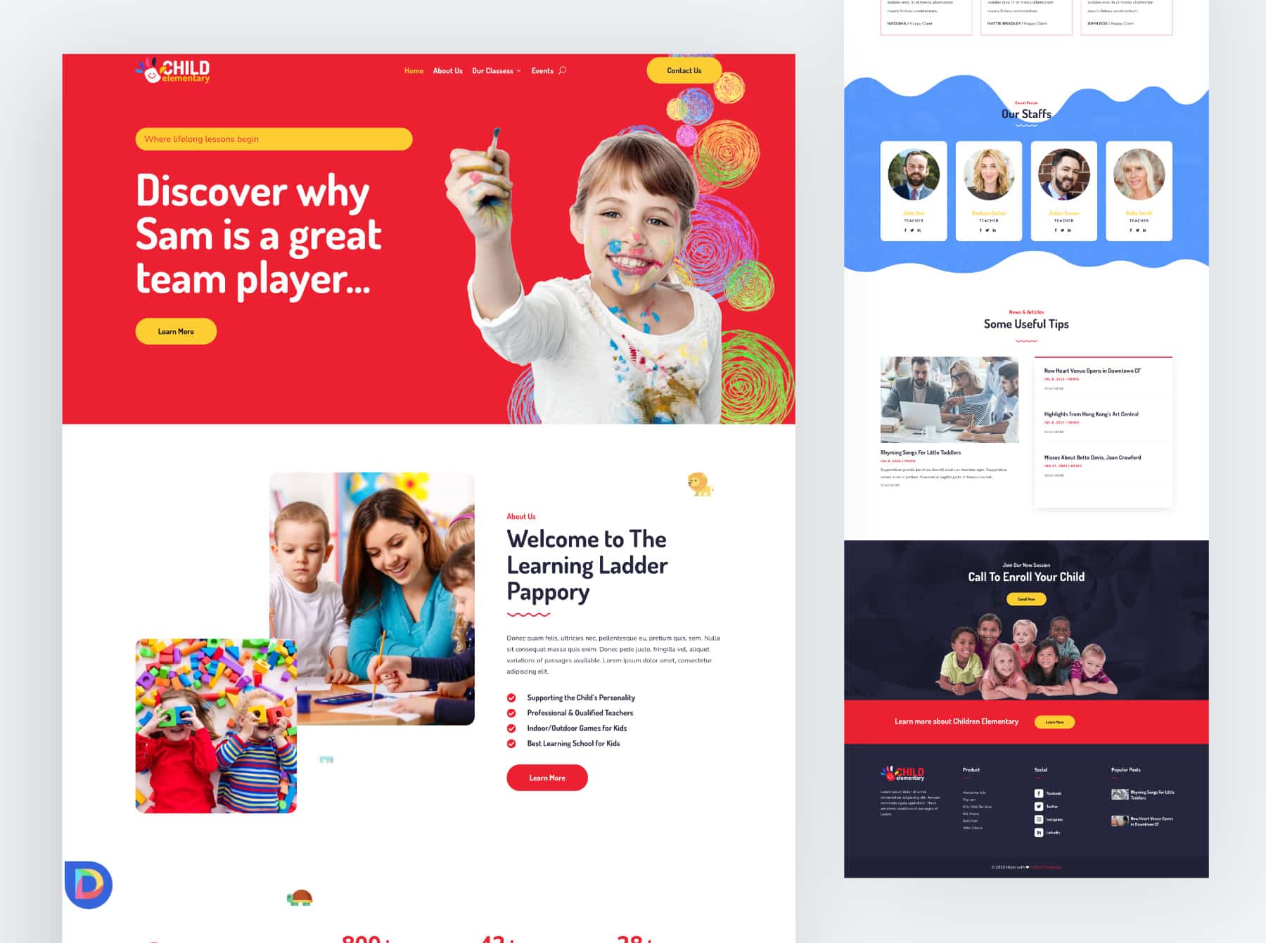 Kết nối kênh YouTube trường vào thiết kế website trường tiểu học hiệu quả