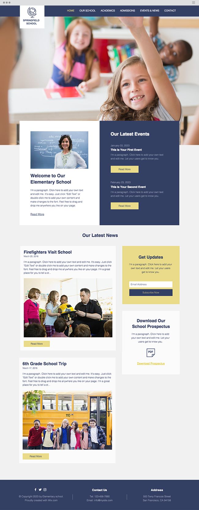 Nâng cao tương tác người dùng sau khi thiết kế website trường tiểu học