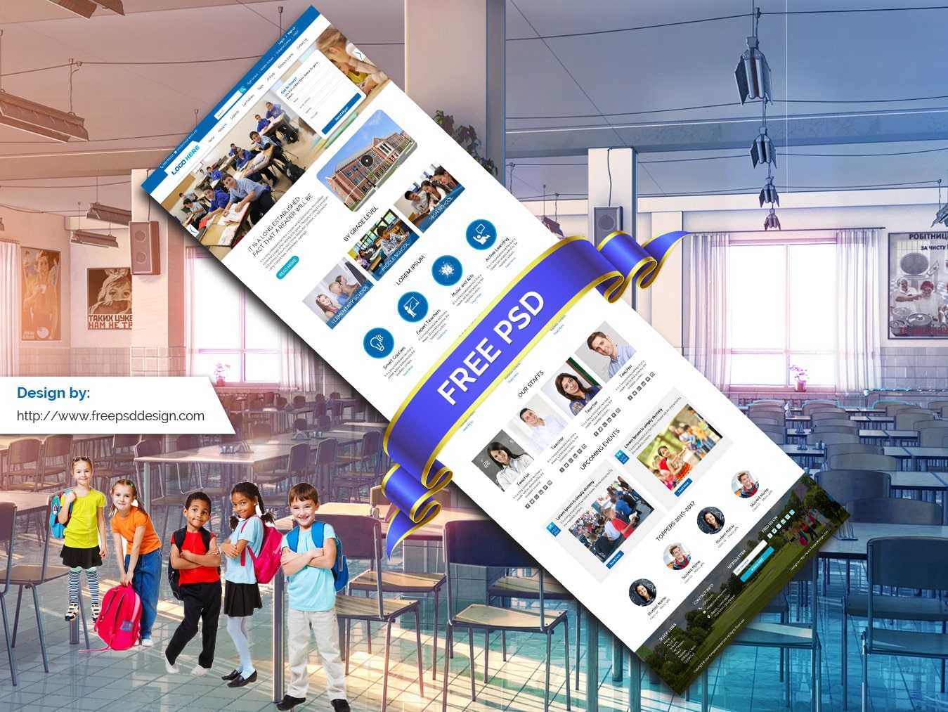 Đổi mới tư duy quản lý thông qua thiết kế website trường tiểu học đa dạng tính năng