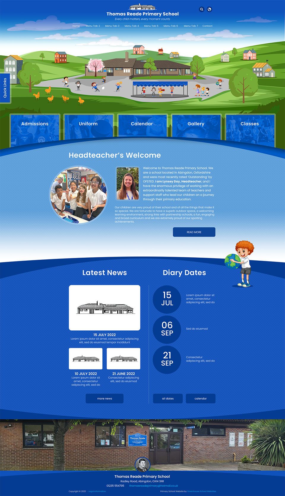 Thiết kế website trường tiểu học và cách thúc đẩy truyền thông nội bộ