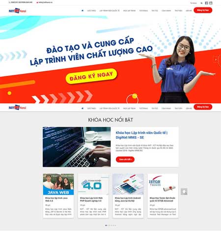 mẫu web chuẩn seo 23