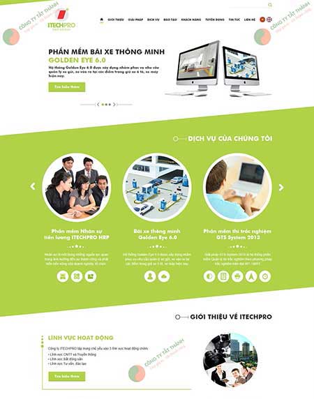 mẫu web chuẩn seo 33