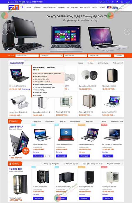 mẫu web chuẩn seo 47