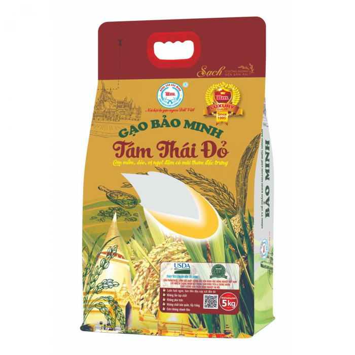 các mẫu bao bì lúa gạo đẹp nhất 9