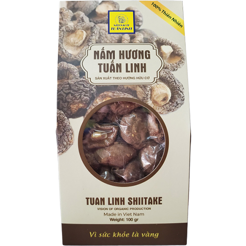 các mẫu nhãn mác nấm hương đẹp nhất 7