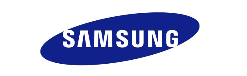 Logo thương hiệu điện máy Samsung