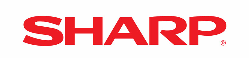 Logo thương hiệu điện máy Sharp