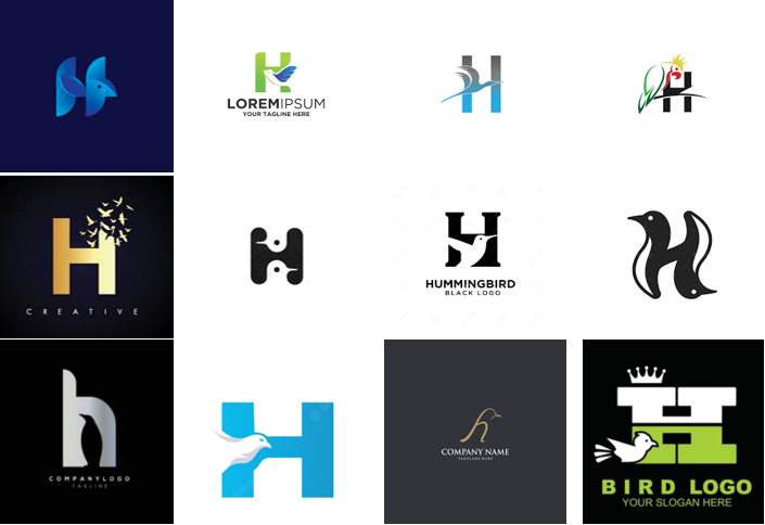 100+ logo chữ H phong cách hiện đại và sang trọng 1