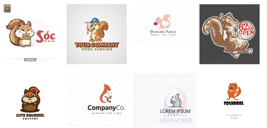 Top 100+ Mẫu logo hình con sóc độc đáo - sáng tạo