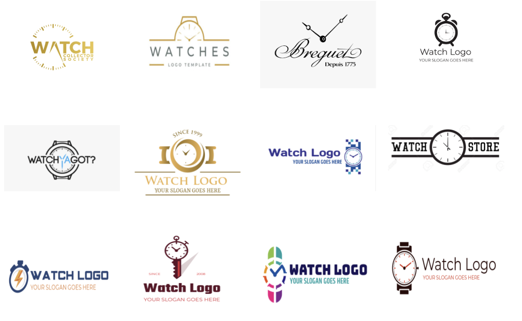 Top 100+ Mẫu logo các nhãn hàng đồng hồ đẹp - sang trọng