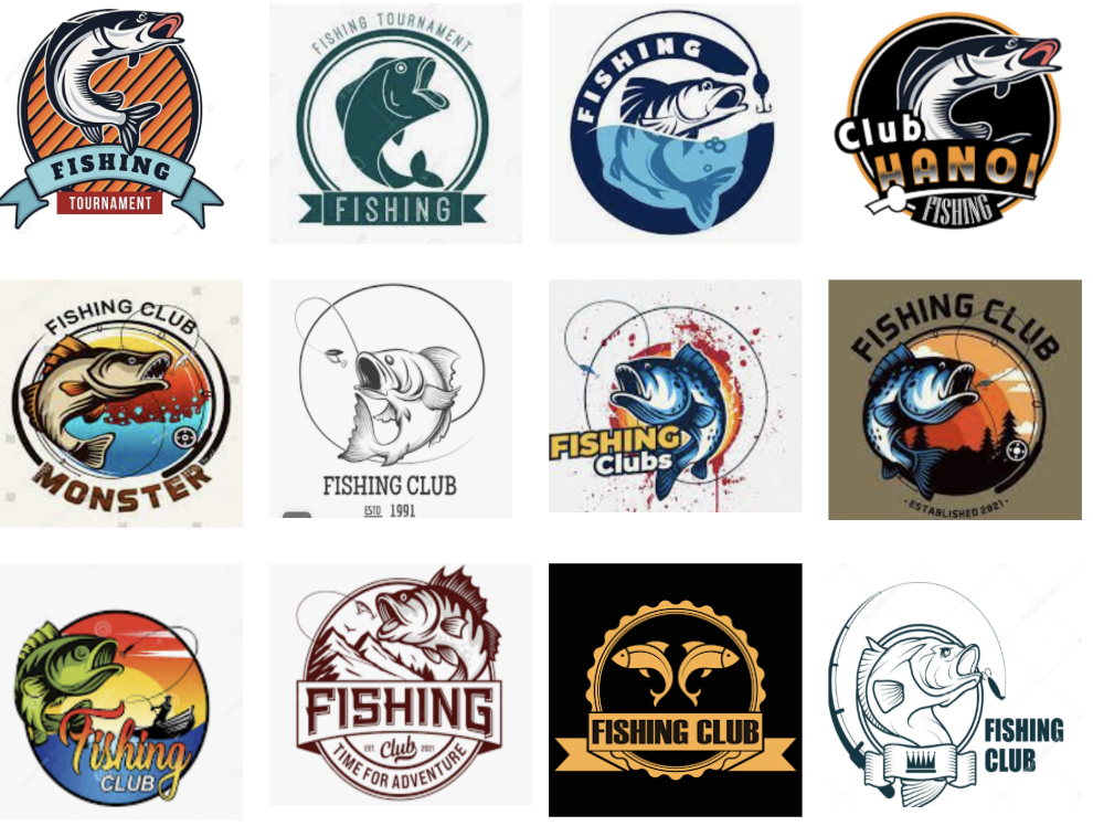 Tổng hợp 150+ mẫu logo câu lạc bộ câu cá đẹp, độc lạ