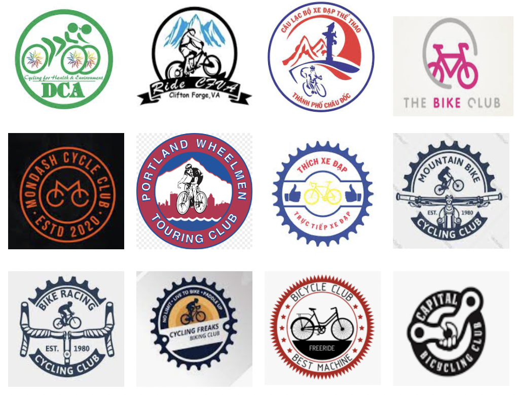 Top 150+ mẫu logo câu lạc bộ xe đạp siêu đẹp, độc, lạ
