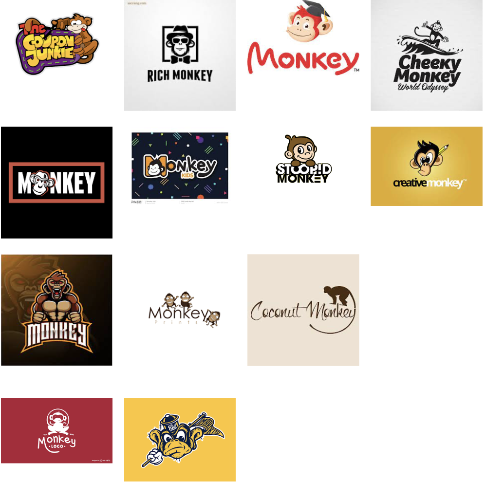 Top 100+ Mẫu logo con khỉ đẹp - Thiết kế logo con khỉ 6