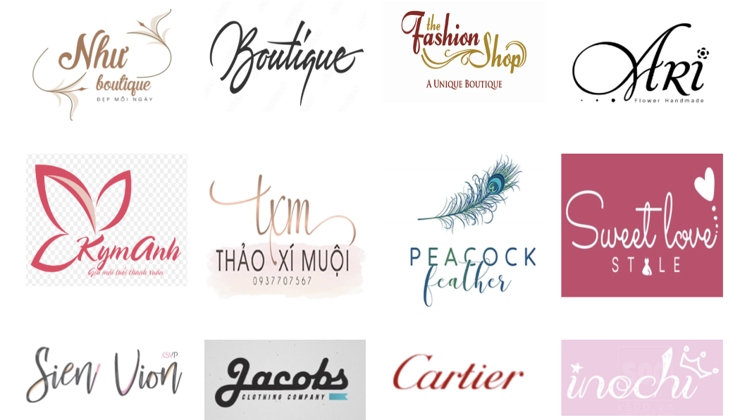 Tổng hợp 200+ Mẫu logo shop thời trang siêu đẹp 1