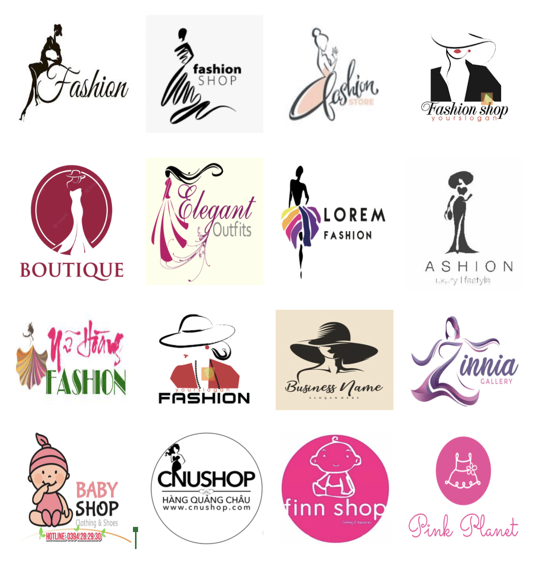 Tổng hợp 200+ Mẫu logo shop thời trang siêu đẹp