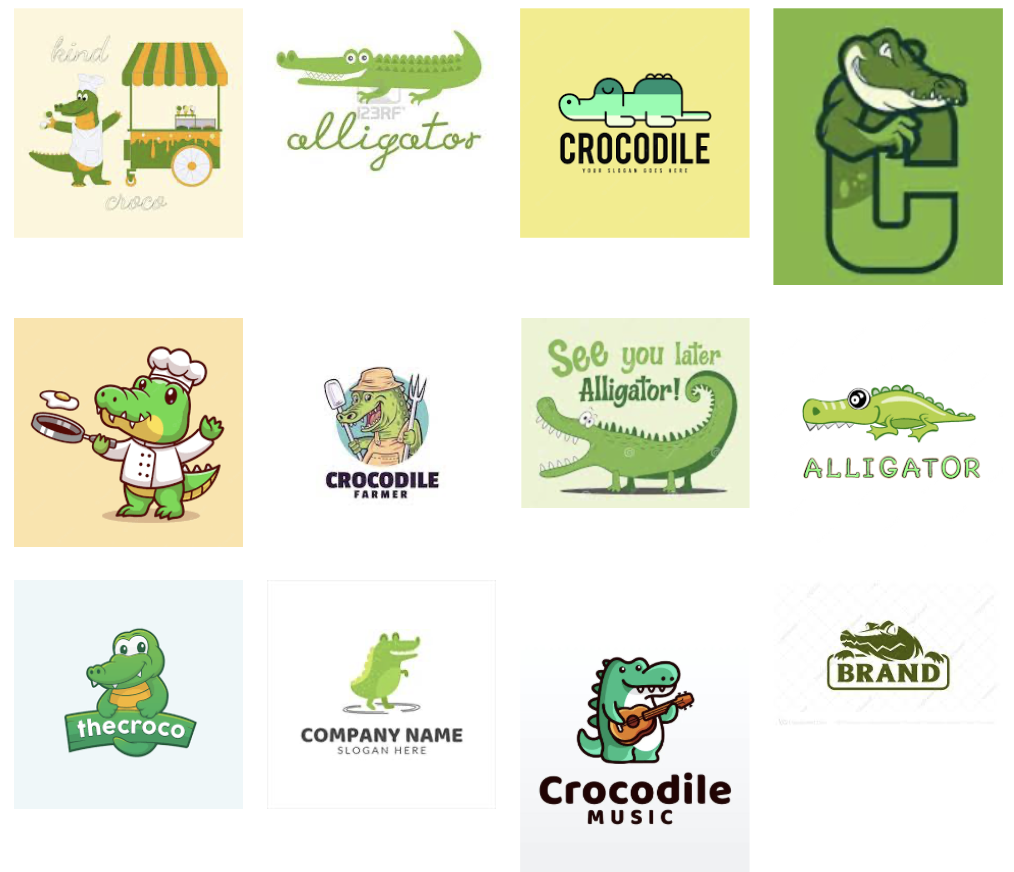 Tốp 100+ Thiết kế logo hình cá sấu độc đáo 4