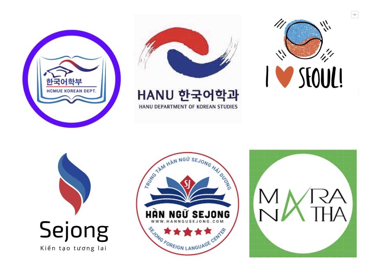 Thiết kế logo trung tâm tiếng Hàn đẹp ở Hà Nội -Tất Thành 1