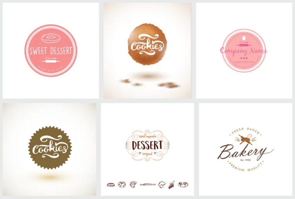 Thiết kế mẫu logo công ty bánh kẹo đẹp 3