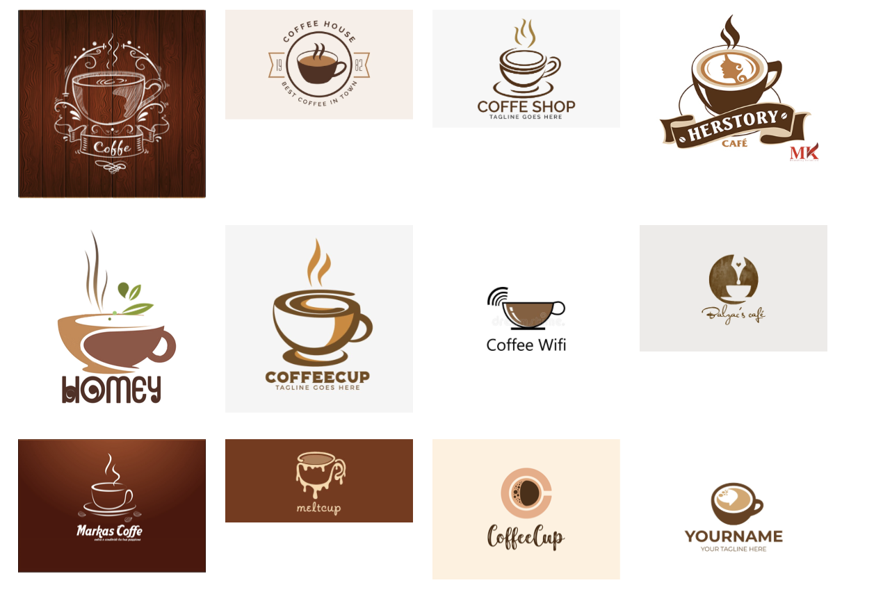 Tổng hợp 100+ mẫu logo công ty cà phê độc đáo 1