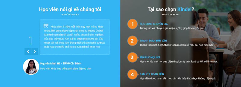 Trang chủ website dạy học trực tuyến - 6