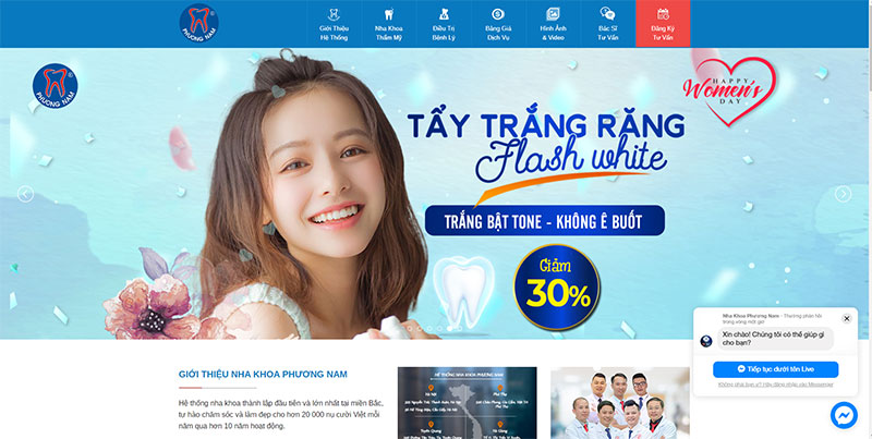 #10: Website nha khoa phương nam