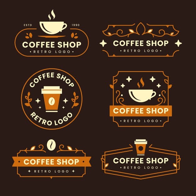 Ý tưởng thiết kế logo quán cafe 5