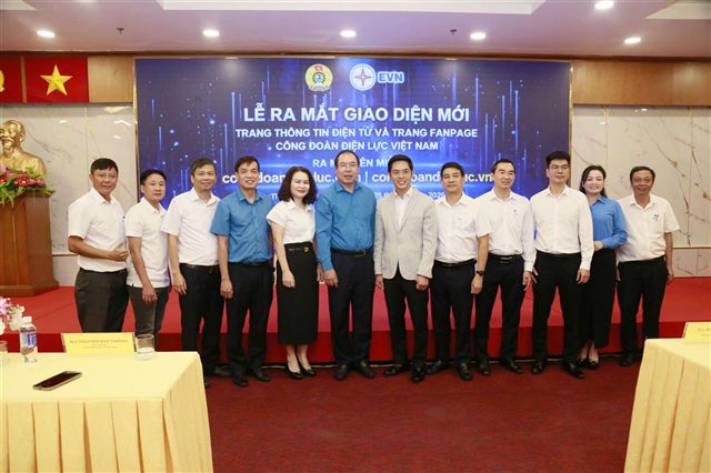 Tất Thành đồng hành cùng Công đoàn Điện lực Việt Nam ra mắt giao diện website mới