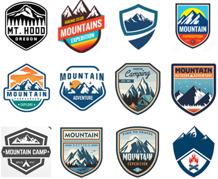 268++ Mẫu thiết kế logo hình ngọn núi đẹp, ấn tượng (cập nhật 2024)