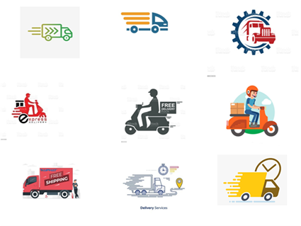 268++ Mẫu thiết kế logo dịch vụ giao hàng đẹp, chuyên nghiệp (cập nhật 2024)