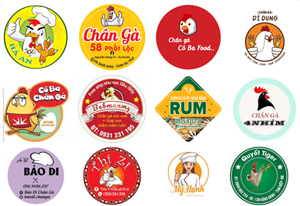 168++ Mẫu thiết kế logo Chân gà đẹp, độc đáo (cập nhật 2024)