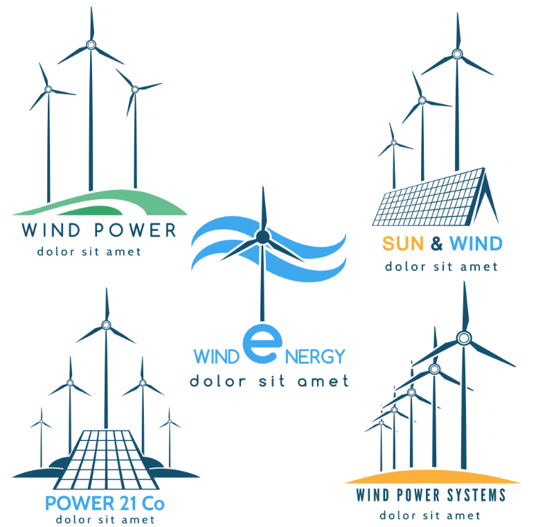 268++ Mẫu thiết kế logo Điện gió đẹp (cập nhật 2024)