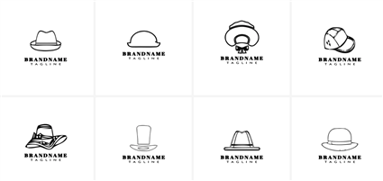 268++ Mẫu thiết kế logo các loại Mũ đẹp (cập nhật 2024)