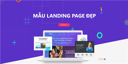 Mẫu website landing page đẹp (cập nhật 2024)