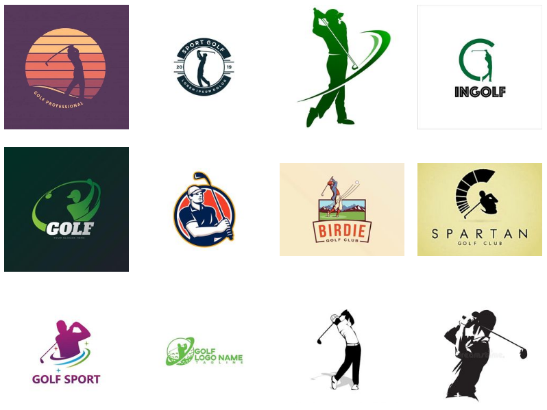 Bộ sưu tập các mẫu logo công ty Golf (cập nhật 2024)