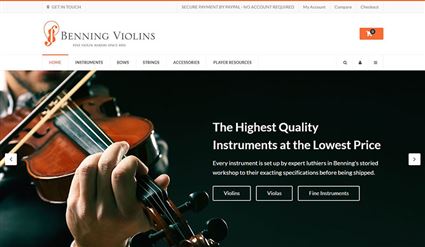 Phân tích website nhạc cụ đẹp Benning Violins  (cập nhật 2024)