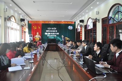 Tập huấn hướng dẫn sử dụng & quản trị Cổng thông tin điện tử Sở KH&CN Sơn La