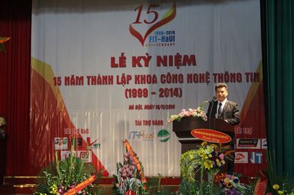 Tất Thành tài trợ vàng cho lễ kỷ niệm 15 năm thành lập khoa CNTT - Đại học Công nghiệp Hà Nội