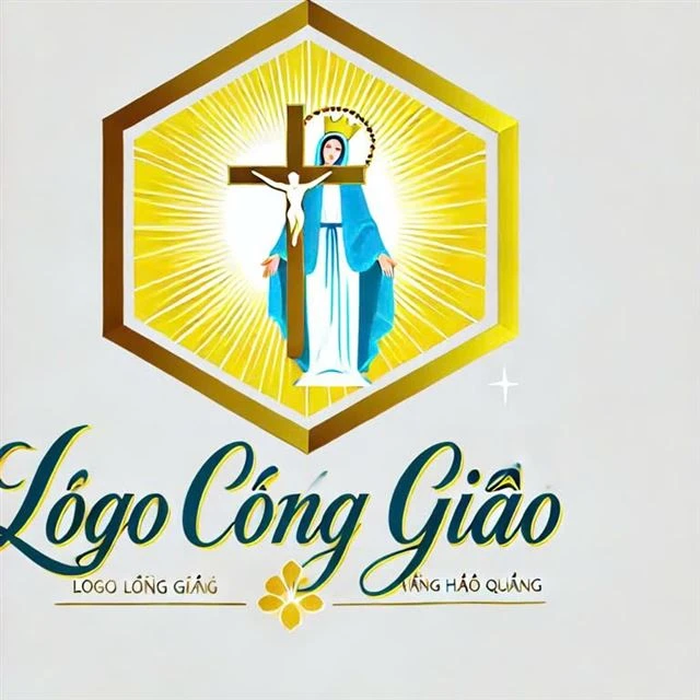 Mẫu thiết kế logo công giáo đẹp