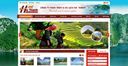 Giao diện website du lịch Hathanhtourist.com