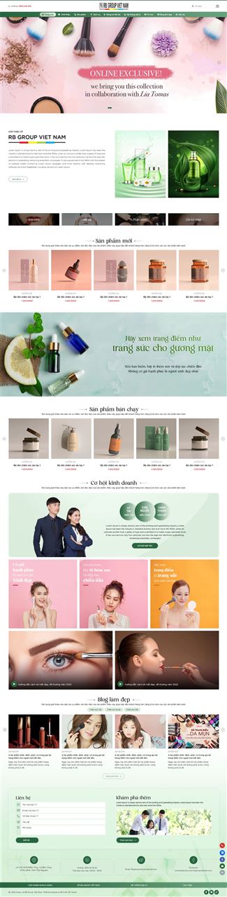 Các mẫu website Khác 262