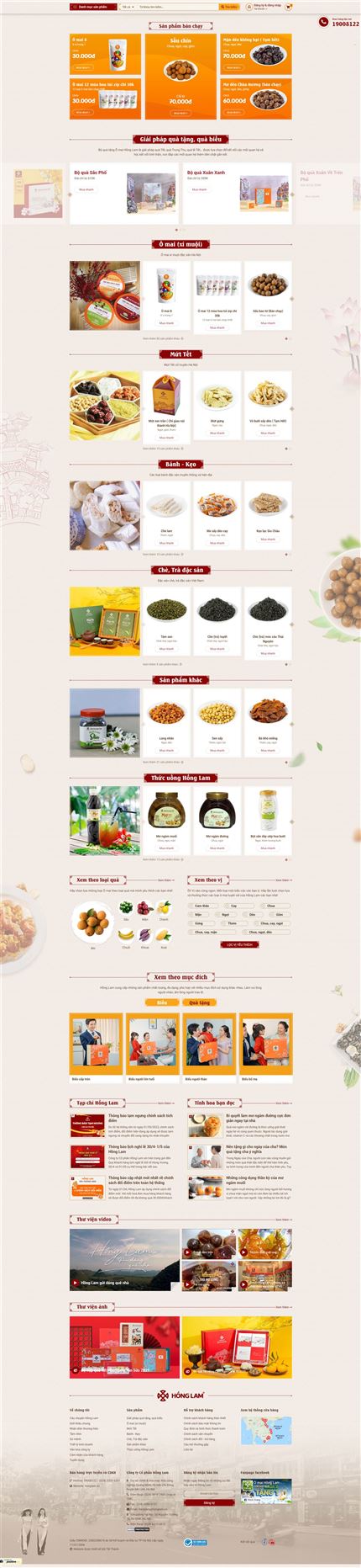 Mẫu website bán thực phẩm 30