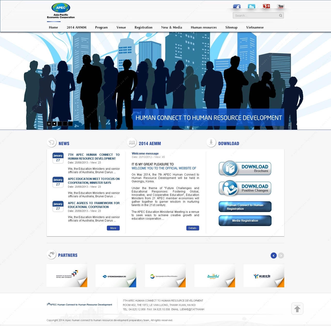 Trang chủ website