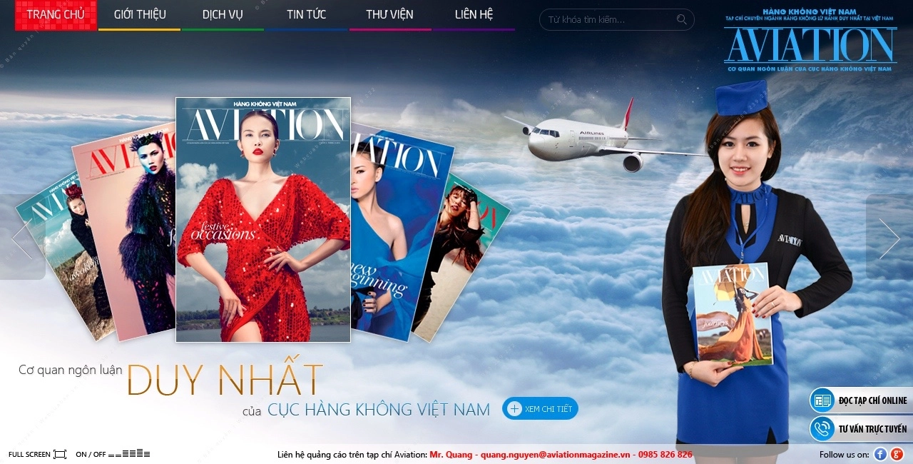 Trang chủ website